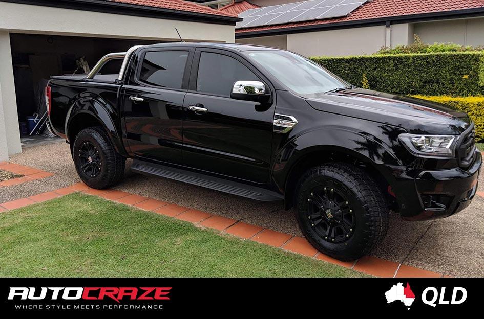 FORD RANGER MONSTER XD MATTE BLACK
